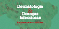 Selo com o título do livro: Dermatologia  Dermatologia e doenças infecciosas: Fundamentos e condutas