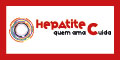 Selo com a logo do projeto: Hepatite Quem Ama Cuida