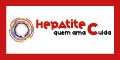 Arte: Renan Melgaço Selo com a logo do projeto: Hepatite Quem Ama Cuida