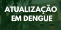 Selo na cor verde escuro escrito em branco: Atualização em dengue