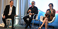 Dra. Beatriz Grinsztejn durante conferência no Infecto2023, em Salvador (BA).