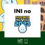 Imagem com o símbolo do evento Fiocruz pra você 2023, formado por uma gota de água que representa a vacina, precedido pelo texto INI no.