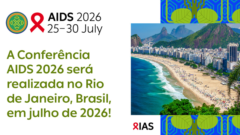 IAS anuncia Rio de Janeiro como cidade-sede da AIDS 2026