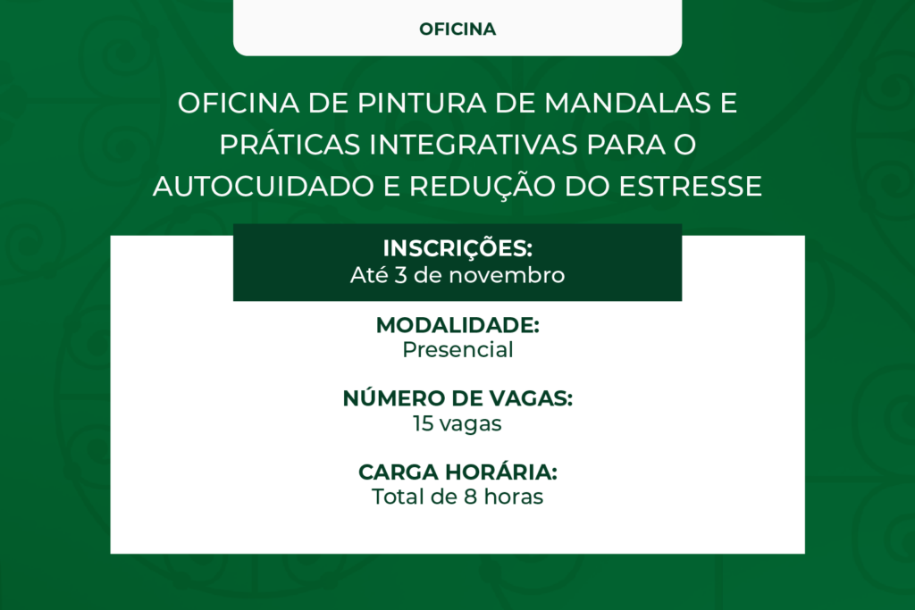 INI/Fiocruz abre inscrições para Oficina de Pintura de Mandalas e Práticas Integrativas