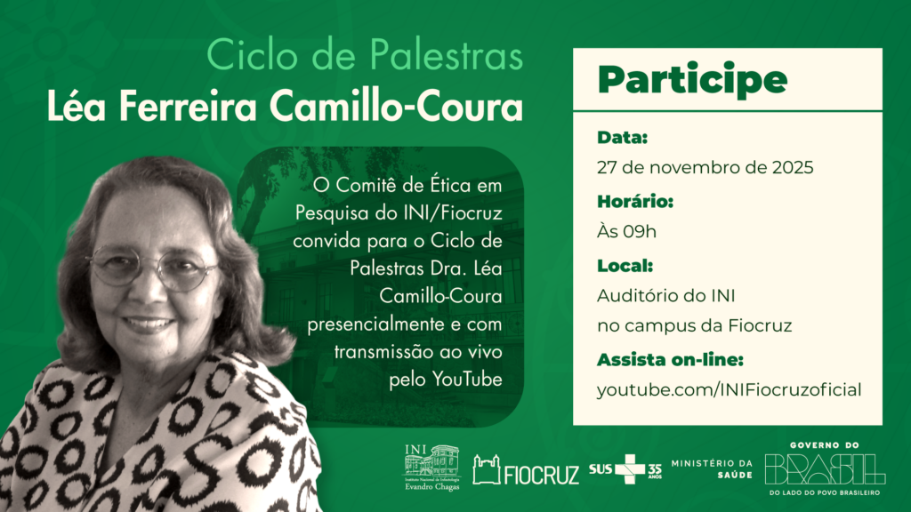 INI/Fiocruz promove Ciclo de Palestras Léa Ferreira Camillo-Coura