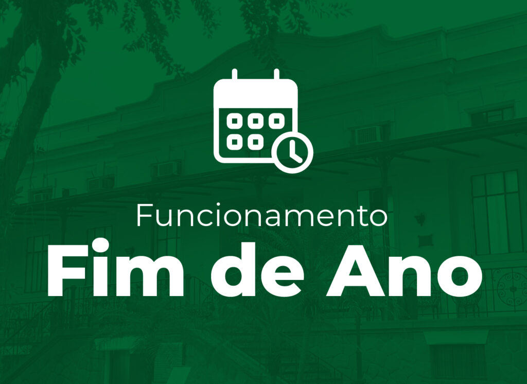 Funcionamento do INI/Fiocruz no período de festas